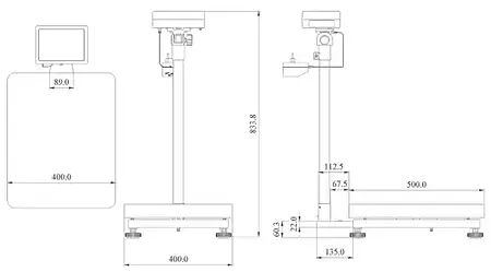 Envanter Terazisi PCE-SD 150C