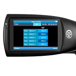 Glossmetre PCE-SGM 60 Ekranı