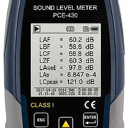 Gürültü Ölçüm Cihazı PCE-430-EKIT