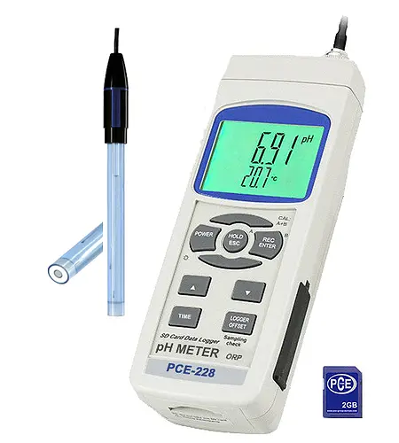 pH Metre PCE-228SF Yüzeyler için