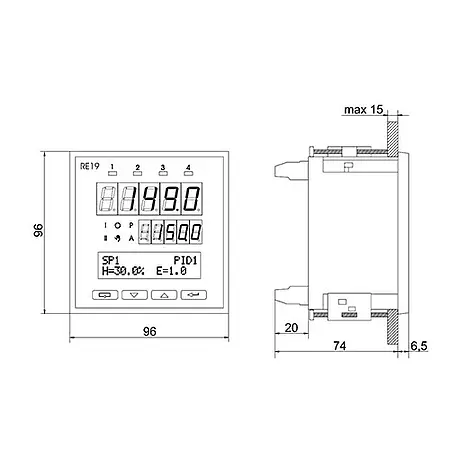 Kontrol Cihazı PCE-RE19P