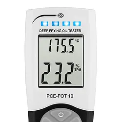 Sıcaklık Ölçüm Cihazı PCE-FOT 10 Ekranı