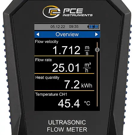 Ultrasonik Debimetre Ekranı