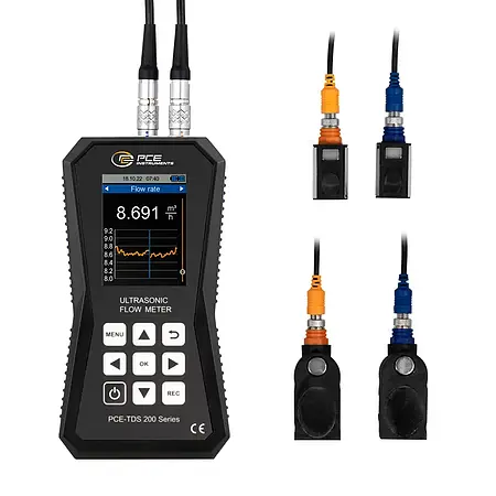 Ultrasonik Debimetre Önden Görünüm