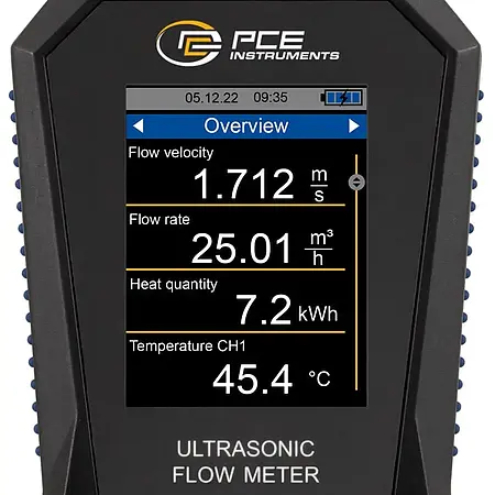 Ultrasonik Debimetre Ekranı