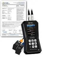 Akış Ölçüm Cihazı PCE-TDS 200 S-ICA ISO Kalibrasyon Sertifikası dahil 