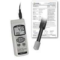 Dijital Termometre PCE-313 S-ICA ISO Kalibrasyon Sertifikası dahil 