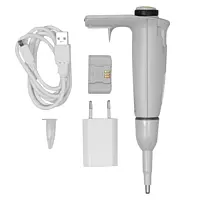 Elektronik Pipet Teslimat içeriği