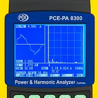 Güç Analizörü PCE-PA 8300 Ekranı