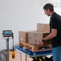 Hidrolik Kaldırma Masası / Palet Terazisi / Palet Yükleme2