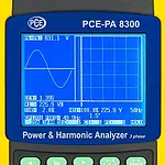 HVAC Ölçüm Cihazı PCE-PA 8300 Ekranı