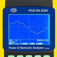 Pens Ampermetre PCE-PA 8300 Ekranı