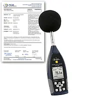 Ses Ölçüm Cihazı PCE-428-ICA ISO Kalibrasyon Sertifikası dahil 