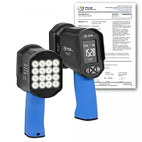 Stroboskop PCE-DSX 5-ICA ISO Kalibrasyon Sertifikası dahil 