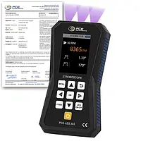 Titreşim Ölçer PCE-LES 303UV-365-ICA ISO Kalibrasyon Sertifikası dahil 