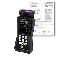 Titreşim Ölçer PCE-LES 308UV-385-ICA ISO Kalibrasyon Sertifikası dahil 