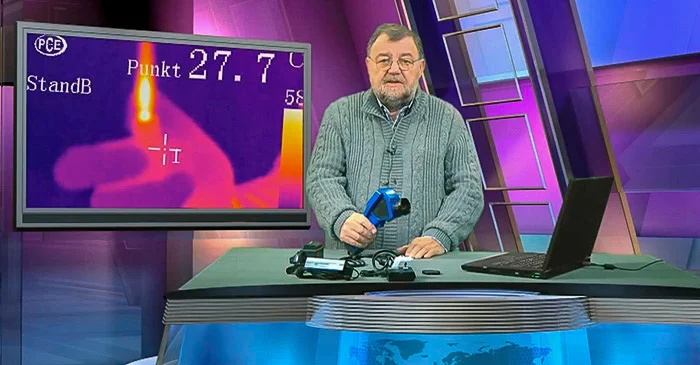 Watch thermal imager video.