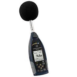 Class 1 Data Logging Sound Level Meter w/GPS & ISO Cert. PCE-432-ICA