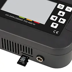 CO2 Data Logger PCE-AQD 50 micro SD