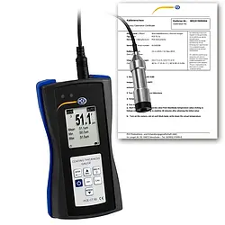 Coating Thickness Gauge PCE-CT 80-FN2D5-ICA incl. ISO-Calibration Certificate