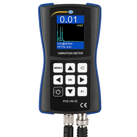 Condition Monitoring Vibration Meter PCE-VM 22 front