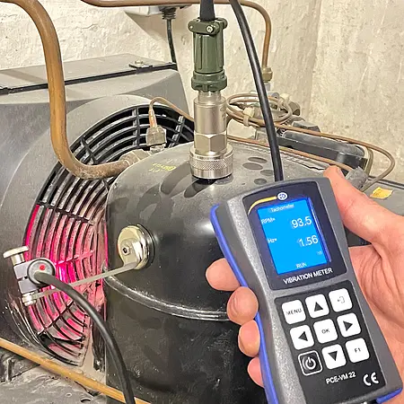 Condition Monitoring Vibration Meter PCE-VM 22 application