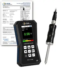 Condition Monitoring Vibration Meter PCE-VT 3800S-ICA incl ISO Calibration Cert.