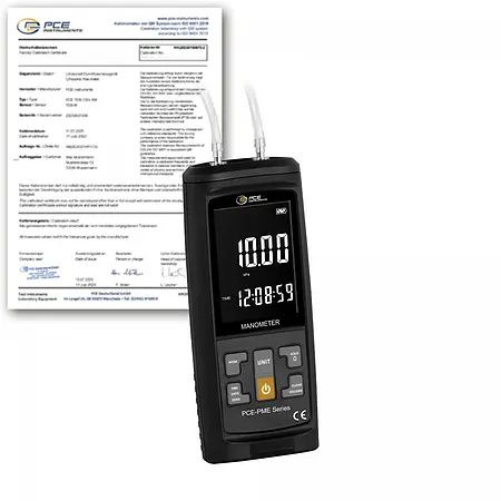 Differential Pressure Meter PCE-PME 10-ICA
