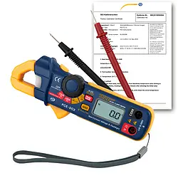 Digital Clamp Meter PCE-DC2-ICA incl. ISO Calibration Certificate