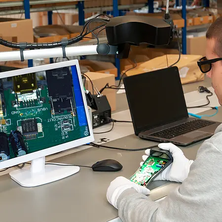 Digital Microscope PCE-OVM 3D application
