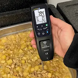Food / Hygiene Temperature Meter PCE-IR 90 application