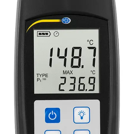 Food Thermometer PCE-T 318 display