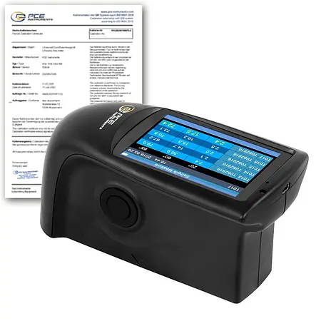 Gloss Meter PCE-PGM 100-ICA incl. ISO calibration certificate