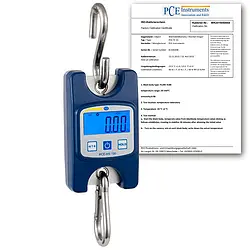 Hanging Scales PCE-HS 150N-ICA incl. ISO Calibration Certificate