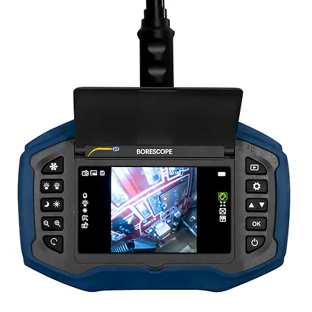 Industrial Borescope PCE-VE 270HR display