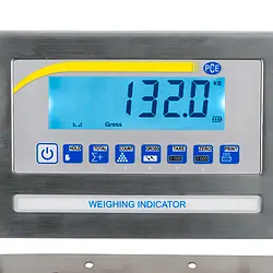 Industrial Pallet Scale PCE-EP 1500 display