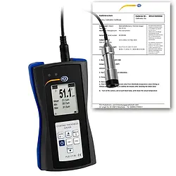 Material Thickness Meter PCE-CT 80-FN2-ICA incl. ISO-Calibration Certificate