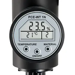 Moisture Meter PCE-WT1N Display