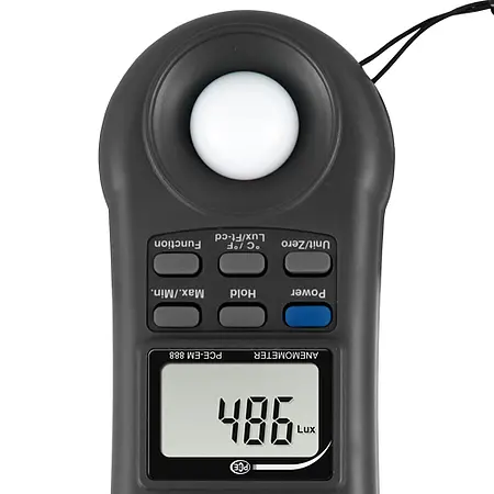 Multifunction Light Meter PCE-EM 888 light sensor