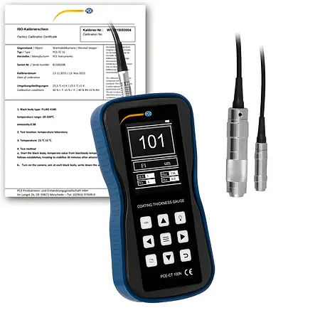 NDT Test Instruments PCE-CT 100N-ICA incl. ISO Calibration Certificate