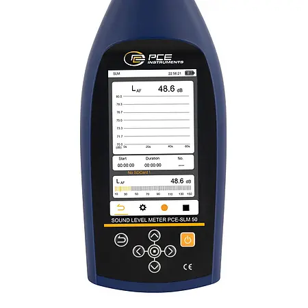 Noise Meter / Sound Meter Display