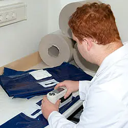 Paint Test Equipment in use