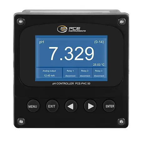 pH Controller Frontal