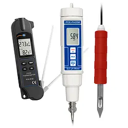 pH Meter Kit for the Food Industry PCE-PH20M-IR 80-KIT