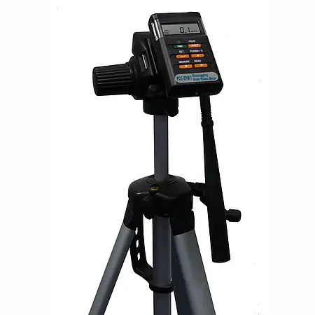 Photovoltaic Light Meter PCE-SPM 1 on tripod (optional)