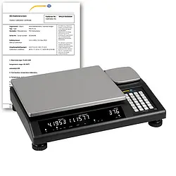 Portable Industrial Scale PCE-DPS 25-ICA incl. ISO Calibration Certificate
