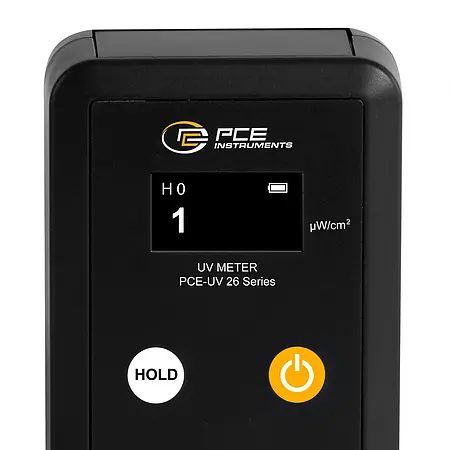 Radioactivity Meter Display