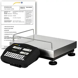 Tabletop Scale PCE-SCS 60-ICA incl. ISO Calibration Certificate