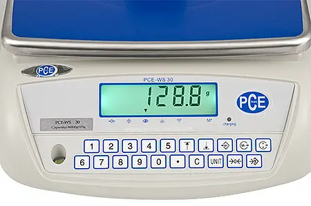 Tabletop Scale Keyboard PCE-WS 30