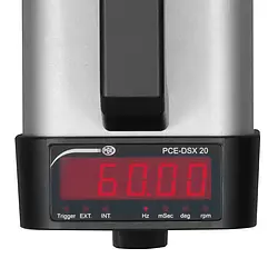 Tachometer PCE-DSX 20-ICA Incl. ISO Calibration Certificate